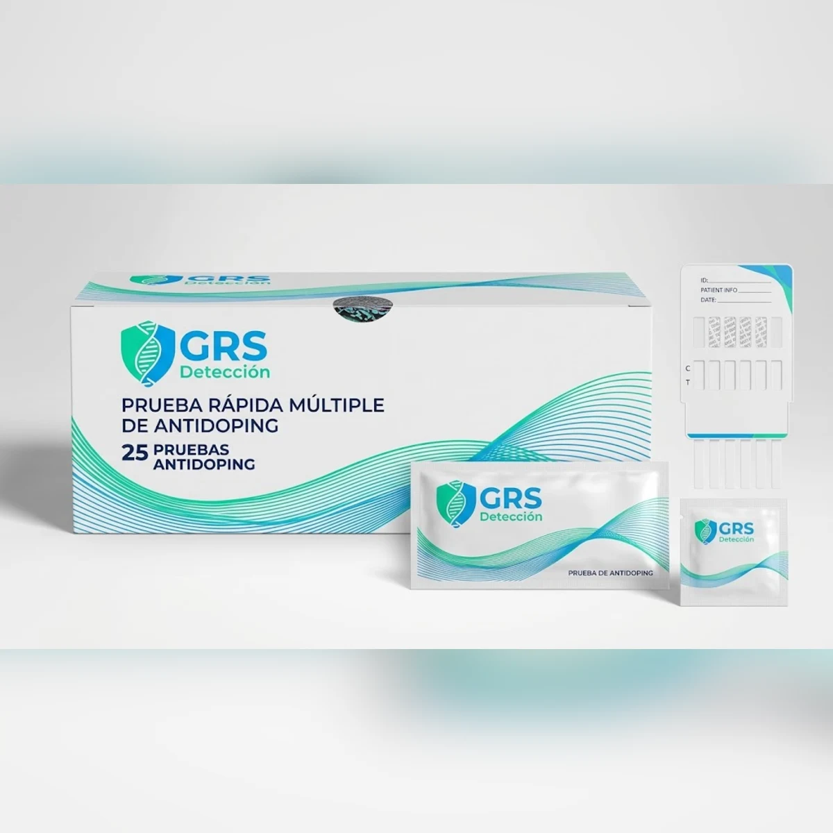 Kit de 25 pruebas antidoping
