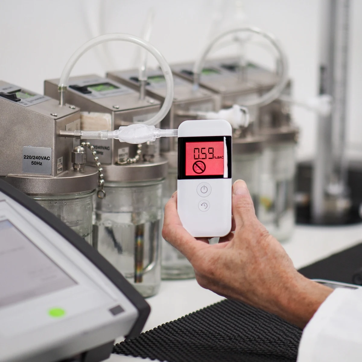 Taller de calibración de alcoholímetros